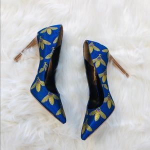 NWOT Nine West Blue Pumps